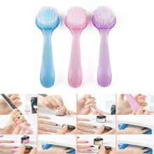 Plastic Nail Dust Clean Cleaning Brush With Cap product thumbnail 3