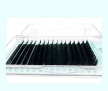 NATUHANA 16Rows Matte Black Natural Soft False Eyelashes product thumbnail 8