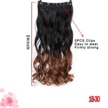 5clip in extension ombre hair product thumbnail 8