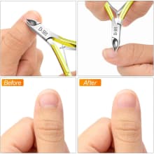 Gold Cuticle Nipper Manicure Pedicure Tools product thumbnail 9