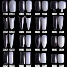 nail art French pointed nail ballet nail transparent nail toe nail toe nail toe nail nail sheet product thumbnail 23
