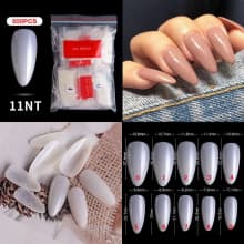 nail art French pointed nail ballet nail transparent nail toe nail toe nail toe nail nail sheet product thumbnail 6