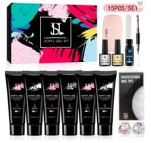 packge  HS poly gel 15 ML 6 colors product thumbnail 35