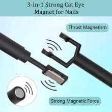 Magnet Stick 3 In 1 Y-shaped Cat Magnetic Double-head UV Gel Nail Art Strong Magnetic Multifunctional Nails Magnet Pen DIY product thumbnail 5