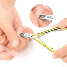 Gold Cuticle Nipper Manicure Pedicure Tools product thumbnail 10