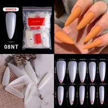 nail art French pointed nail ballet nail transparent nail toe nail toe nail toe nail nail sheet product thumbnail 8