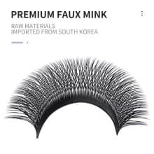 NATUHANA YY Shape Eyelash Extensions CD Curl Black product thumbnail 4