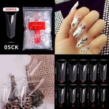 nail art French pointed nail ballet nail transparent nail toe nail toe nail toe nail nail sheet product thumbnail 26
