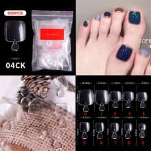 nail art French pointed nail ballet nail transparent nail toe nail toe nail toe nail nail sheet product thumbnail 36
