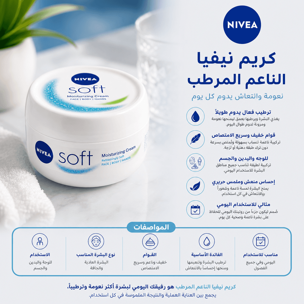 NIVEA Soft Moisturizing Cream