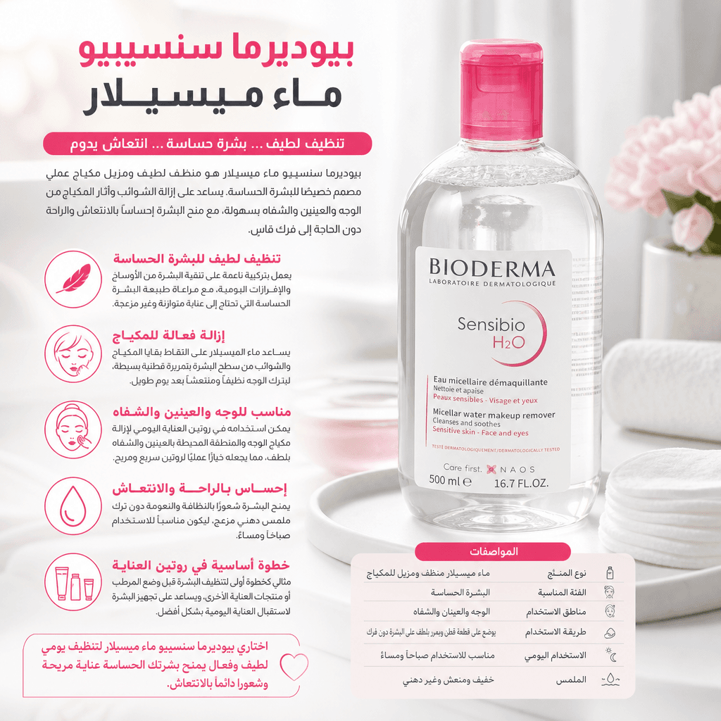 Bioderma Sensibio H2O Micellar Water