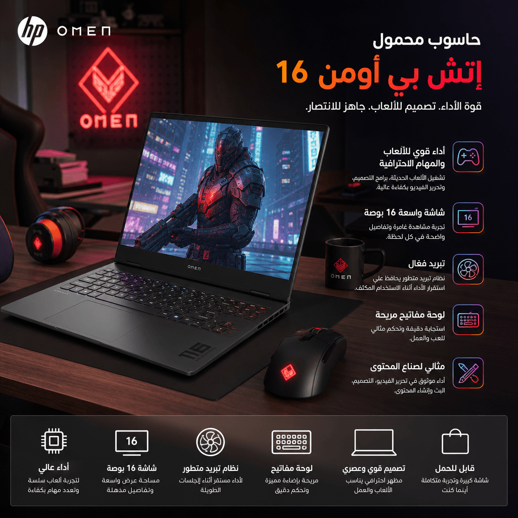 HP Omen 16 Laptop