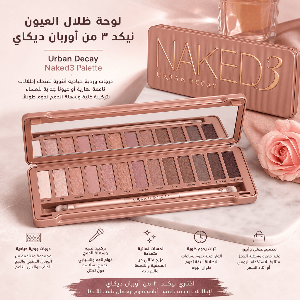 Urban Decay Naked3 Palette