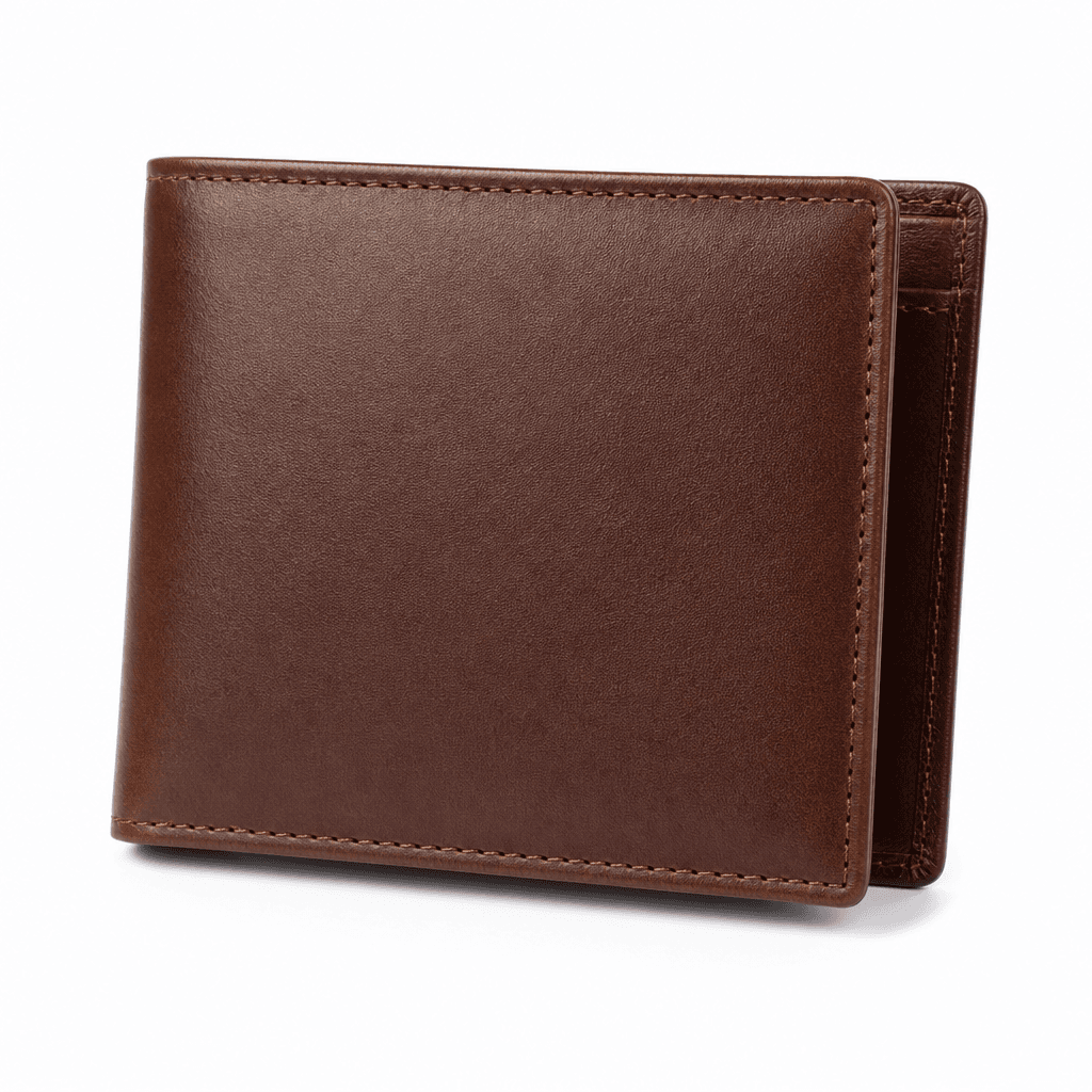 Leather Wallet Brown