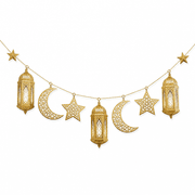 Eid Mubarak Banner Gold product image