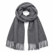 Winter Wool Scarf Grey product image