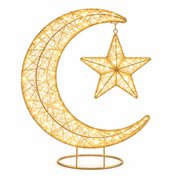 Ramadan LED Moon & Star Lights product image