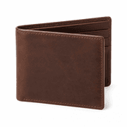 Father's Day Leather Wallet Brown product image