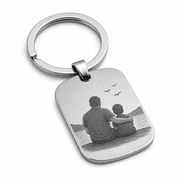Father's Day Engraved Keychain product image