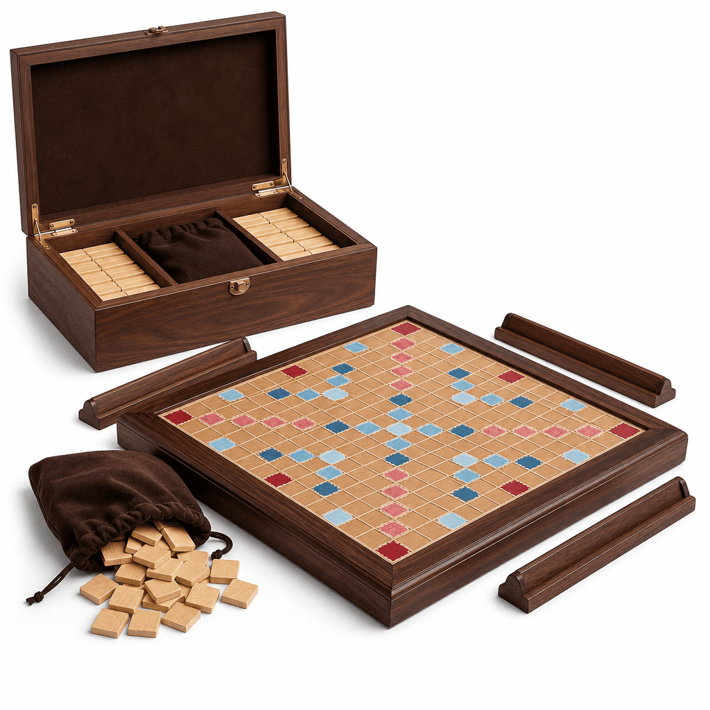 Scrabble Deluxe Wooden Edition