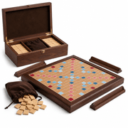 Scrabble Deluxe Wooden Edition product image