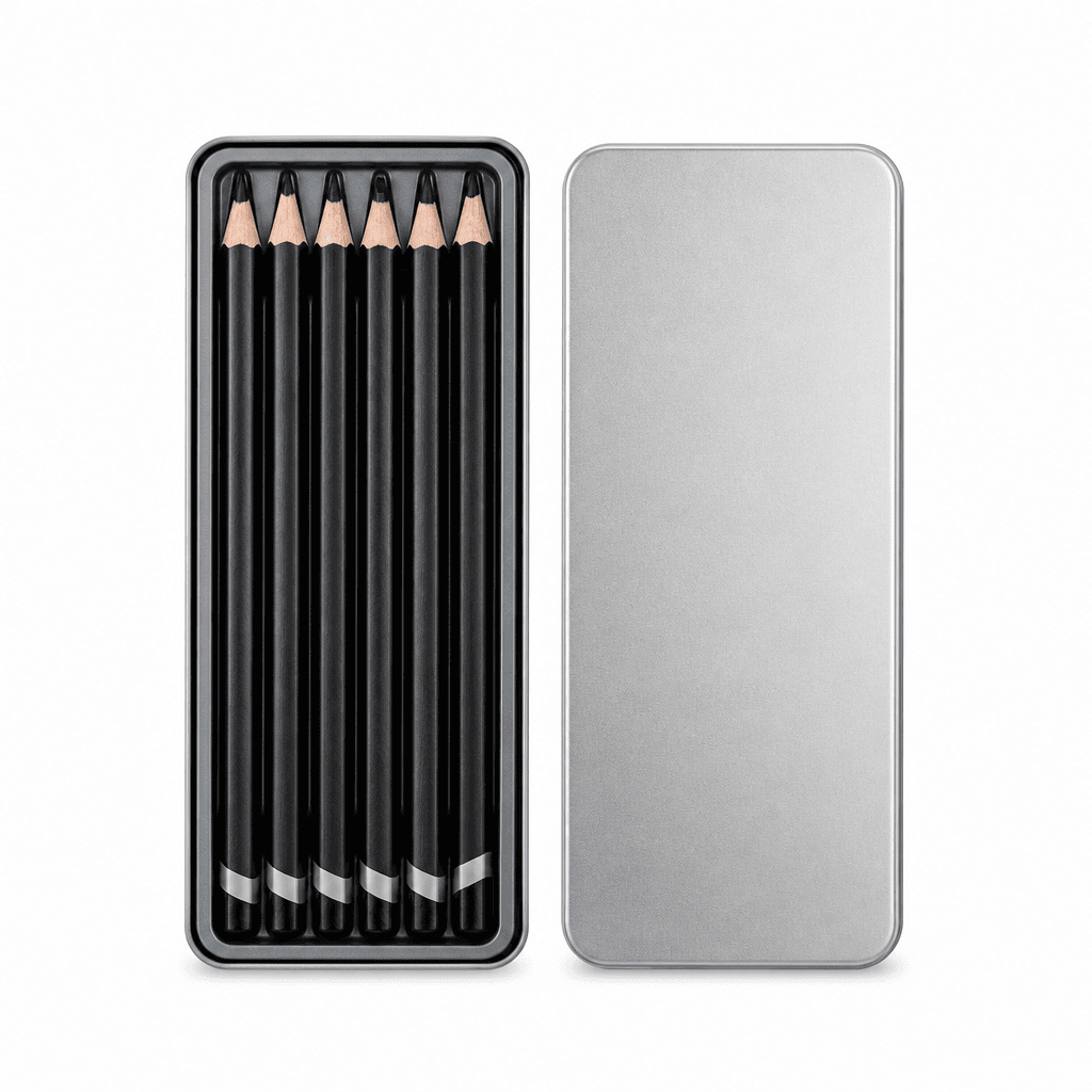 Derwent Charcoal Pencils 6‑Set