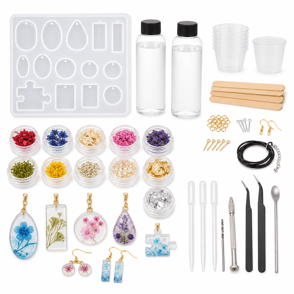 DIY Resin Jewelry Kit
