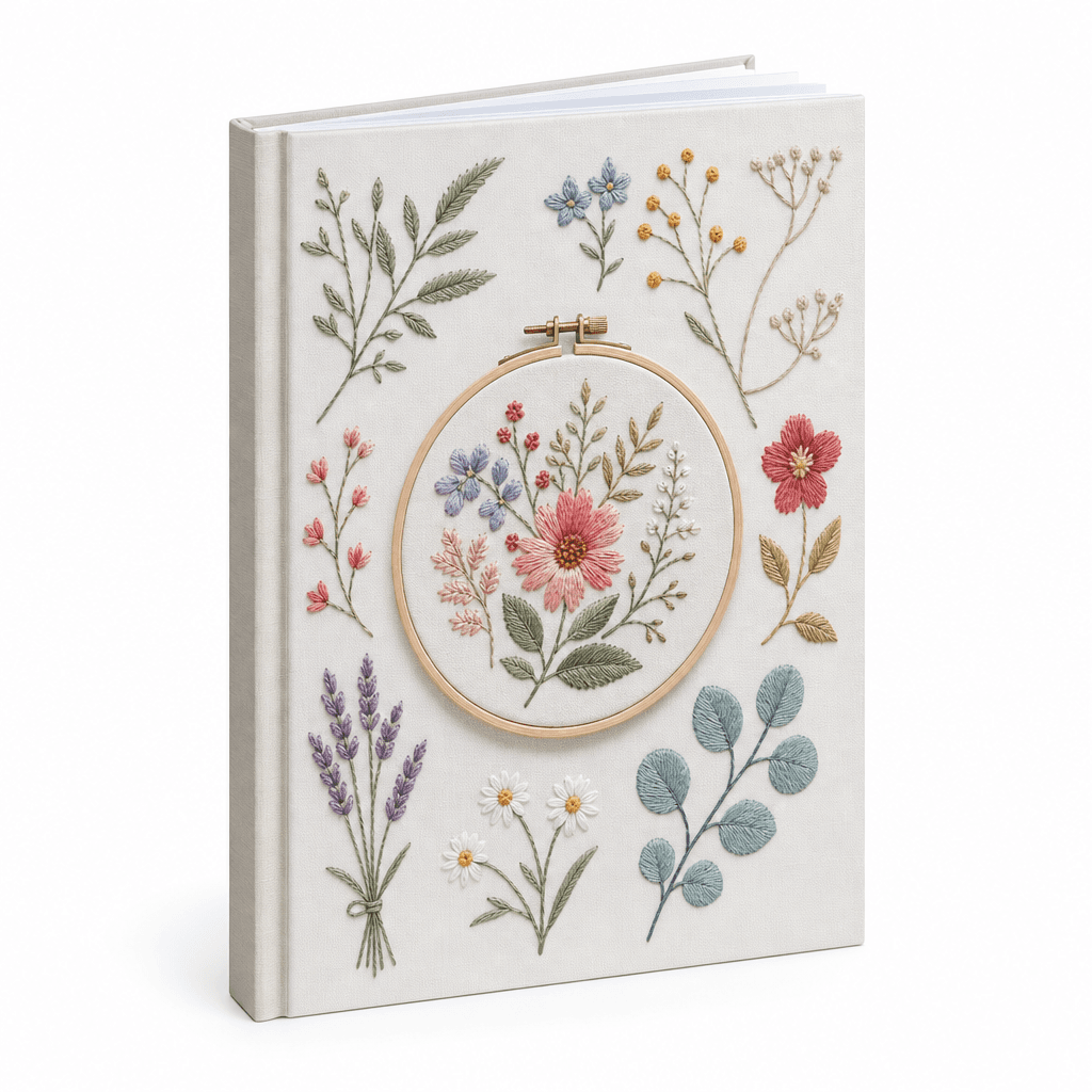 DMC Embroidery Pattern Book