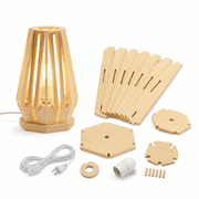 DIY Wooden Lamp Kit product image