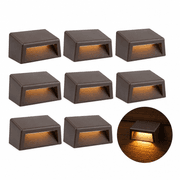 Hampton Bay LED Deck Lights 8‑Pack product image