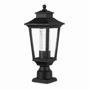 Hampton Bay LED Lantern Black product image