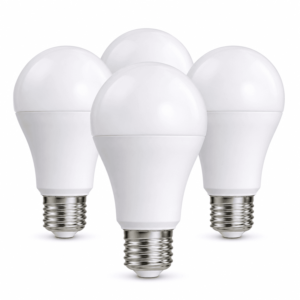 GE LED Bulb 60W Equivalent 4‑Pack