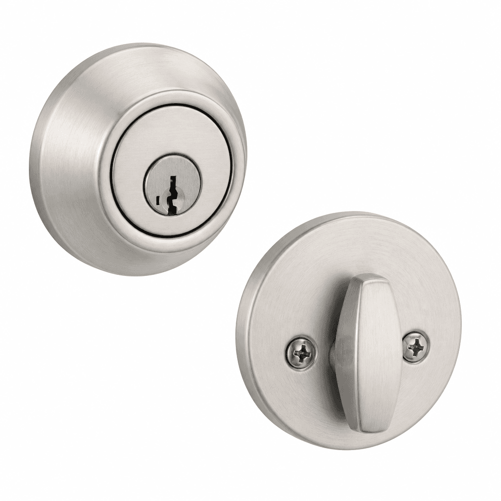 Kwikset Deadbolt Satin Nickel
