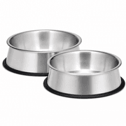 Frisco Stainless Steel Dog Bowl 2‑Pack product image