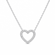 Pandora Sparkling Heart Necklace product image