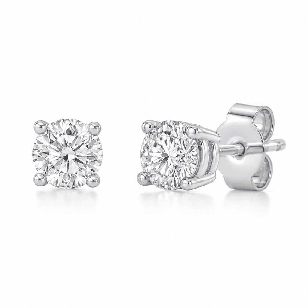 Zales 1/4 CT Diamond Stud Earrings