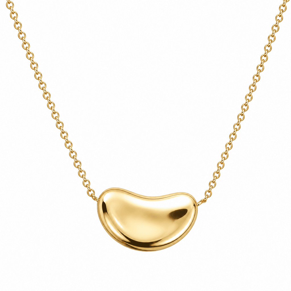 Tiffany & Co. Gold Bean Pendant