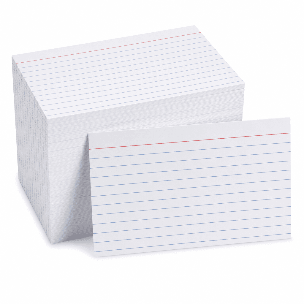 Oxford Ruled Index Cards 500‑Pack