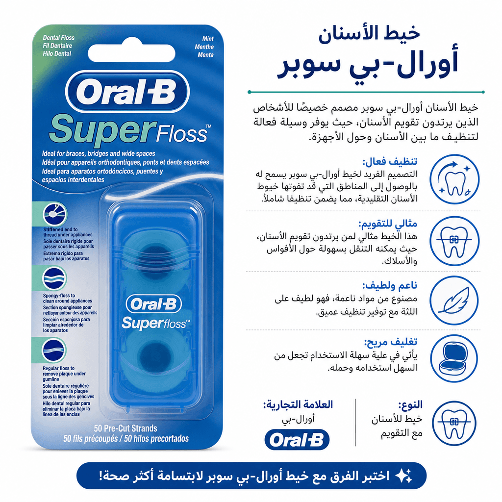 Oral‑B Super Floss