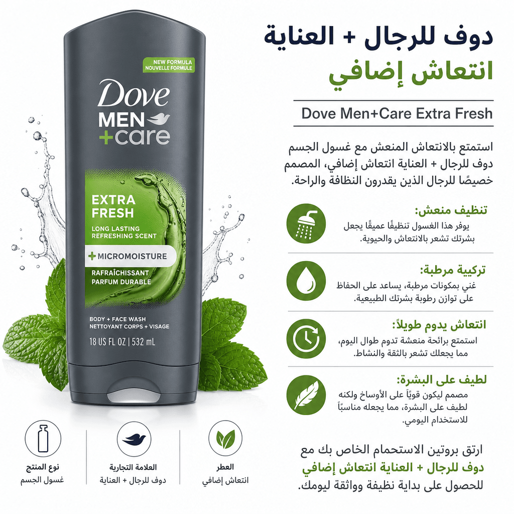 Dove Men+Care Extra Fresh