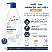 Dove Deep Moisture Body Wash 22oz product image