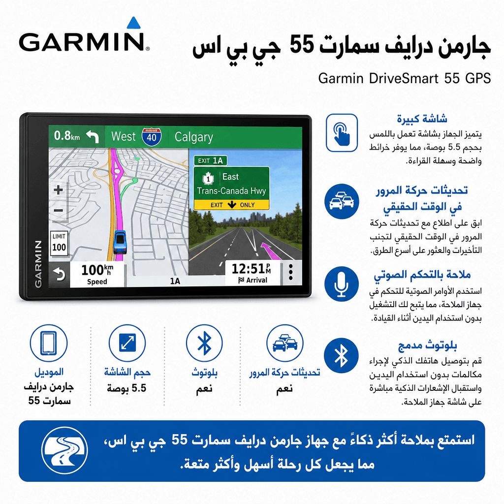 Garmin DriveSmart 55 GPS