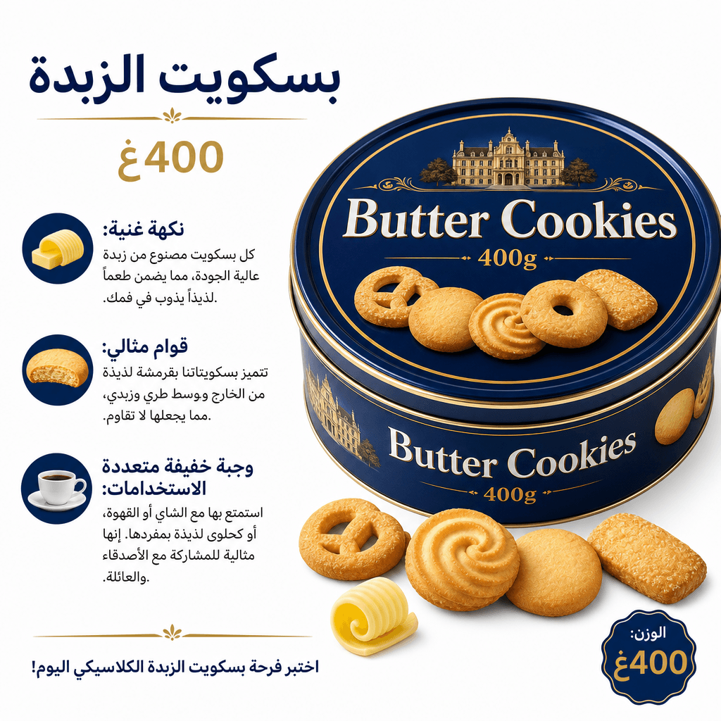 Butter Cookies 400g