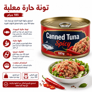 Canned Tuna Spicy 185g product image