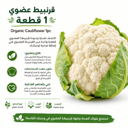 Organic Cauliflower 1pc product image