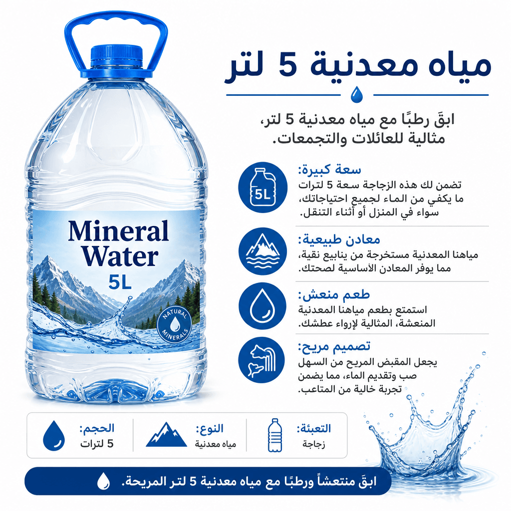 Mineral Water 5L