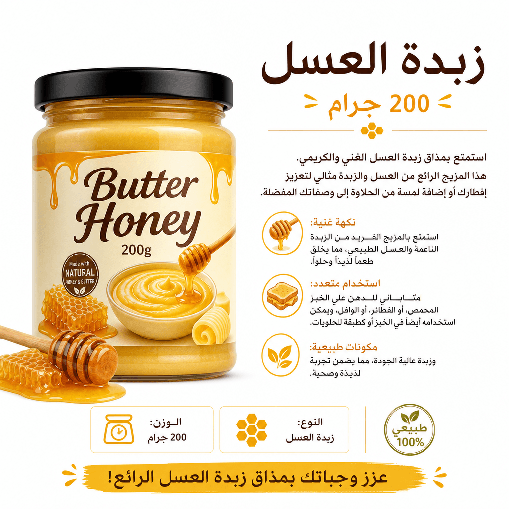 Butter Honey 200g