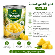 Canned Pineapple Chunks 425g product image