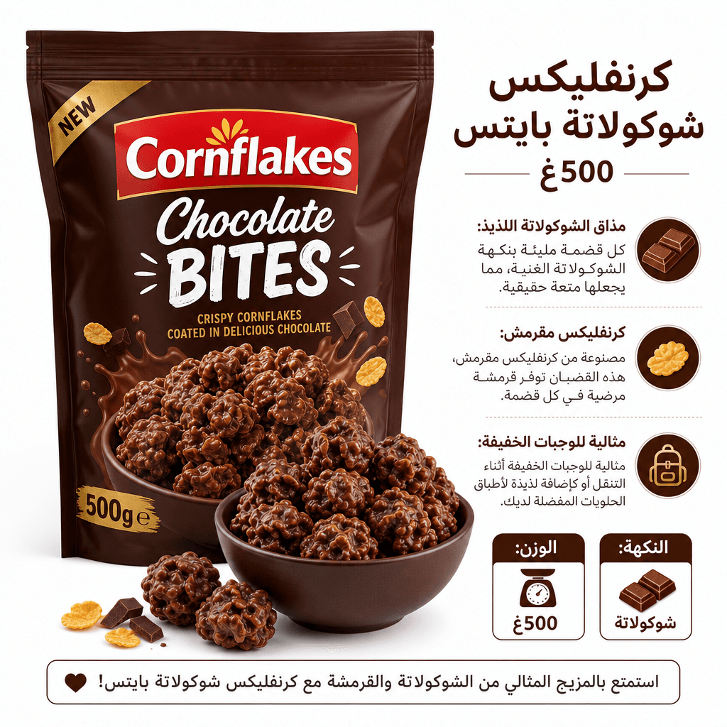 Cornflakes Chocolate Bites 500g