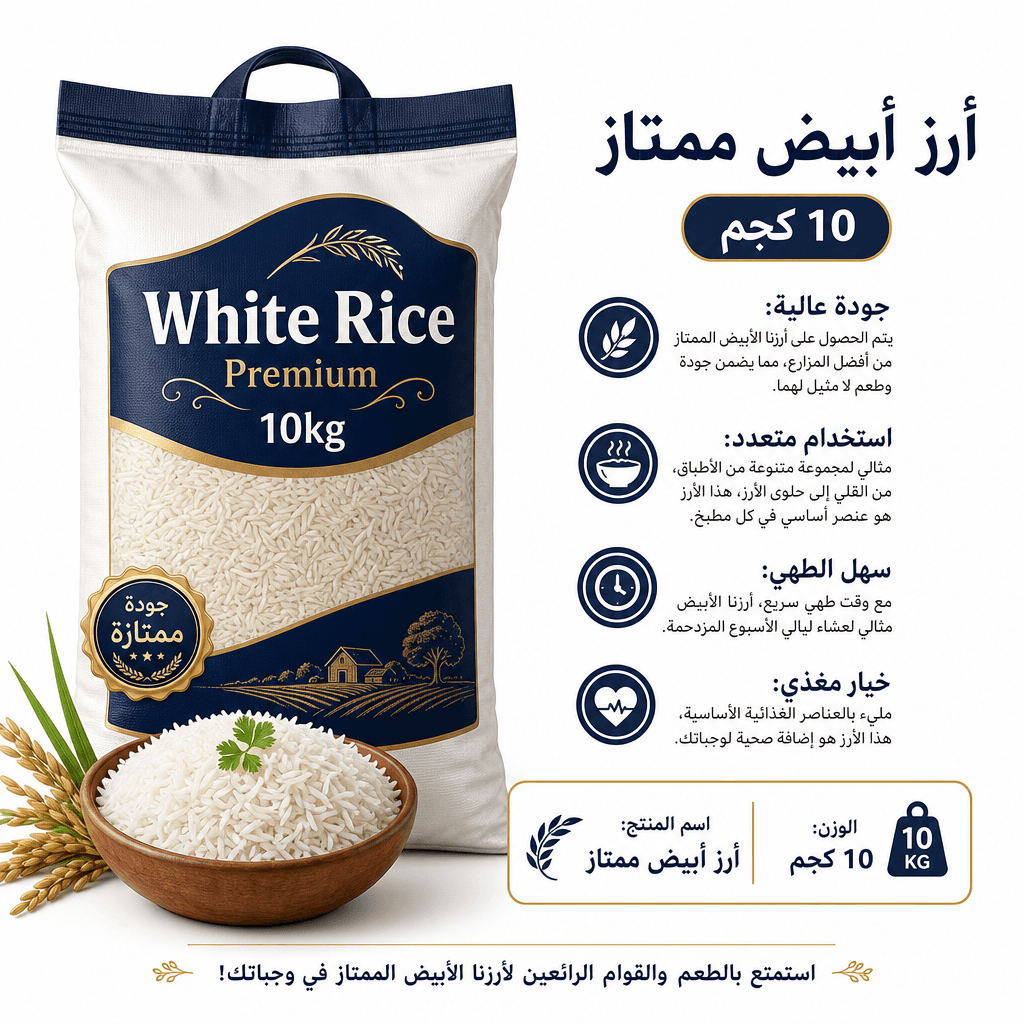 White Rice Premium 10kg